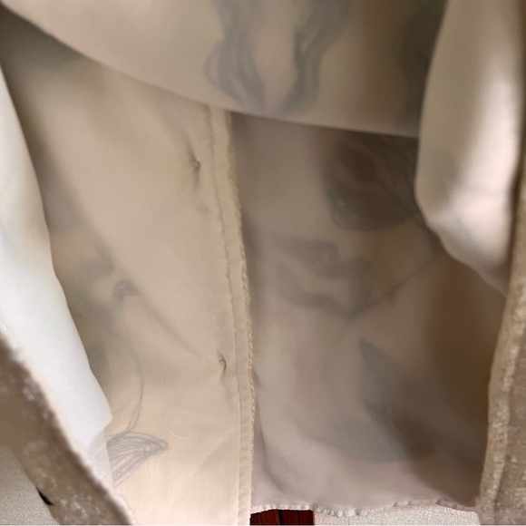 Maggie Barnes Vintage Embroidered Floral Black and White Jacket - 1X - Picture 5 of 12